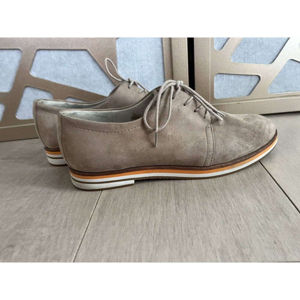 Two by Vince Camuto Udessa 7.5 M  suede Leather lace up Oxford Derby Low Heel